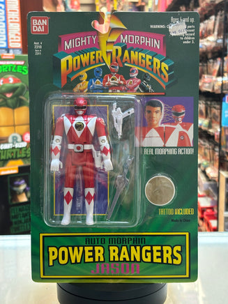 Morphin Jason Red Ranger 4190 (Vintage Power Rangers, Bandai) - Bitz & Buttons