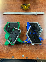 Legacy Samurai Megazord (Mighty Morphin Power Rangers, Bandai) COMPLETE - Bitz & Buttons