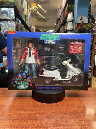 Keno with Scooter (NECA, TMNT Ninja Turtles) SEALED - Bitz & Buttons
