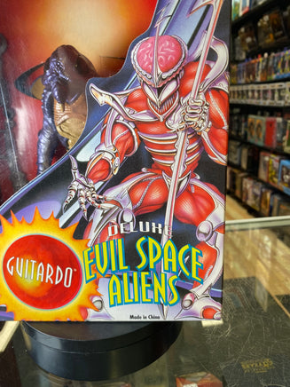 Guitardo 8" Evil Space Aliens (Vintage MMPR Power Rangers, Bandai) SEALED - Bitz & Buttons