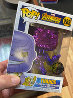 Chrome Thanos #289 (Funko Pop, Marvel) EXCLUSIVE - Bitz & Buttons