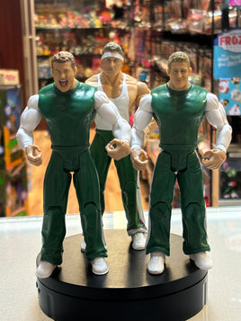 Spirit Squad Mickey, Nicky & Kenny (WWE Ruthless Aggression, Jakks Pacific)