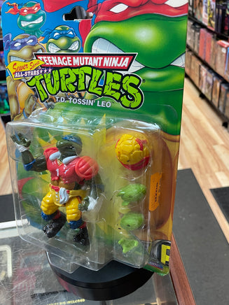 TD Tossin Leo (Vintage TMNT Ninja Turtles, Playmates) SEALED - Bitz & Buttons