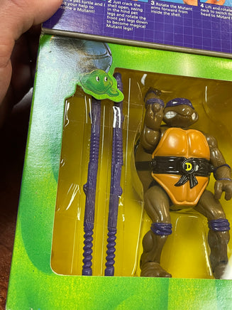 Mutatin’ Donatello (Vintage TMNT Teenage Ninja Turtles, Playmates) SEALED - Bitz & Buttons