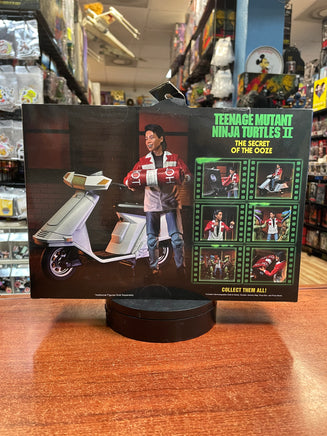 Keno with Scooter (NECA, TMNT Ninja Turtles) SEALED - Bitz & Buttons