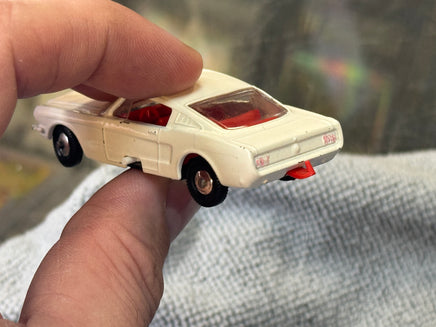 White Ford Mustang 8 Diecast (Vintage Matchbox, Lesney) - Bitz & Buttons