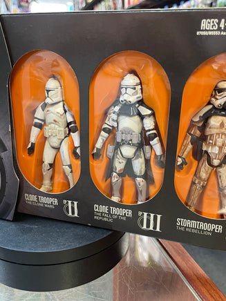 Evolutions Clone Trooper & Stormtrooper The Clone Wars (Star Wars, Kenner) **SEALED** - Bitz & Buttons