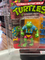 Genghis Frog 14 Back (Vintage TMNT Ninja Turtles, Playmates) **CAS Graded 80**