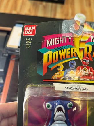 Slippery Shark Evil Space Aliens (Vintage MMPR Power Rangers, Bandai) SEALED - Bitz & Buttons