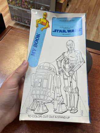 R2-D2 & C-3PO Wrist Watch 1980 (Vintage Star Wars, Bradley Time) **SEALED** - Bitz & Buttons