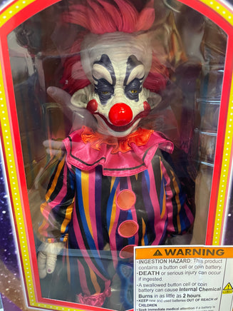 Rudy Mega Scale With Sound (Killer Klowns From Outer Space, Mezco Toyz) SEALED - Bitz & Buttons