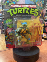 Hard Head Leonardo -10 Back-  (Vintage TMNT Ninja Turtles, Playmates) **SEALED** - Bitz & Buttons