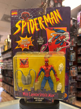 Web Cannon Spider-Man (Vintage Animated Spider-Man, Toybiz) SEALED