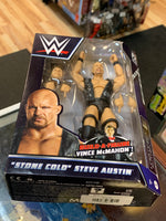 Stone Cold Steve Austin BAF McManhon (WWE Elites, Mattel) **SEALED** - Bitz & Buttons
