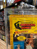 Indiana Jones 4 Back  (Indiana Jones ROTA Vintage Kenner) CAS GRADE 75