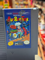 BurgerTime (Nintendo NES, Video Game) Tested Working