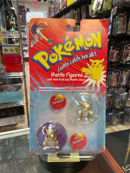 SandShrew And SandSlash Battle figures (Vintage Pokémon, Hasbro) - Bitz & Buttons