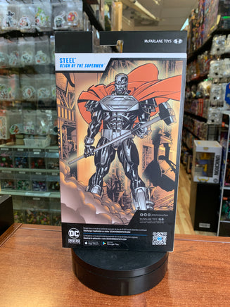 Reighn of Superman Steel (DC Multiverse, McFarlane) SEALED - Bitz & Buttons