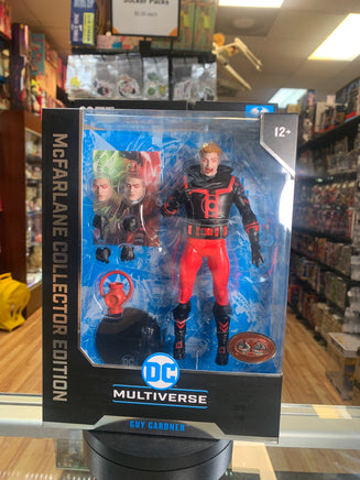 Red Lantern Guy Gardner CHASE (DC Multiverse, McFarlane) SEALED - Bitz & Buttons