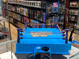 WWF Hasbro Ring with Flag (Vintage WWF WWE, Hasbro) - Bitz & Buttons