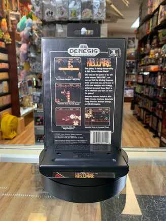 Hellfire (Sega Genesis, Vintage Video Games) COMPLETE - Bitz & Buttons