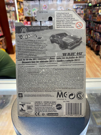 1968 Olds 442 T9728 (Hot Wheels Treasure Hunt, Mattel) SEALED - Bitz & Buttons