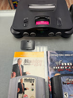 N64 Console Lot with WWF No Mercy & Madden (Nintendo NES, Vintage Video Games)