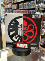 Agent & Hydra Trooper (Marvel Legends, Hasbro) **SEALED**