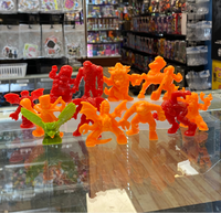 Red Pocket Monster Lot A (Vintage Monsters in my Pocket, Mattel) - Bitz & Buttons