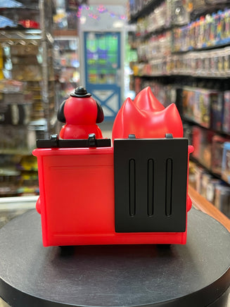 This is Fine Red GITD (Dumpster Fire, 100% Soft) NEW - Bitz & Buttons