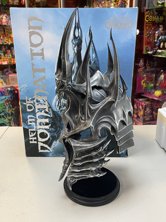 Helm of Domination Lich King Statue (Blizzard, World Of Warcraft) OPEN BOX - Bitz & Buttons