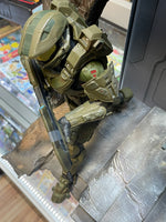 Master Chief & Spartan Locke PVC Statue (Halo 5 Guardians Limited Collector’s Edition) COMPLETE