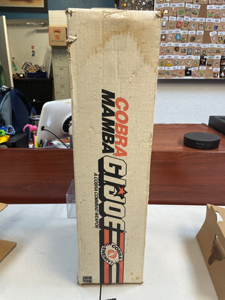 Mamba with Box (Vintage GI Joe, Hasbro) **COMPLETE** - Bitz & Buttons
