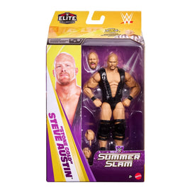 Stone Cold Steve Austin -Summer Slam- (WWE Elites, Mattel) SEALED - Bitz & Buttons