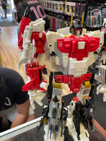 Superion with PC-03 Upgrade Kit (Takara Transformers, Unite Warriors) COMPLETE - Bitz & Buttons