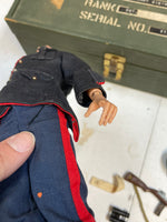 Action Marine with Foot Locker (Vintage 12” GI Joe, Hasbro) **Original** - Bitz & Buttons