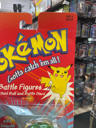 Exeggcute & Exeggcutor Battle Figures (Vintage Pokémon, Hasbro) - Bitz & Buttons