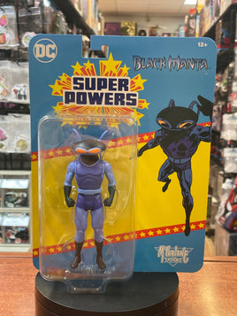 Crowd Fund Black Manta (Super Powers, McFarlane) **SEALED**