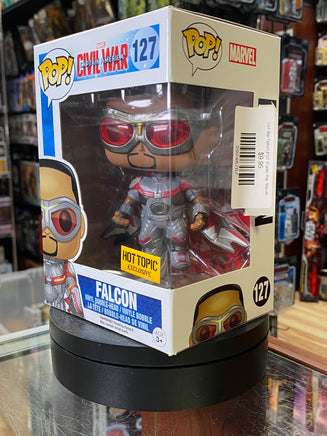 Civil War Falcon #127 (Funko Pop, Marvel) EXCLUSIVE - Bitz & Buttons