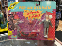 Pee Wee Herman with Scooter (Vintage Pee-Wee’s Playhouse, Matchbox)