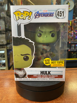Hulk GITD #451 (Funko Pop, Marvel) EXCLUSIVE - Bitz & Buttons