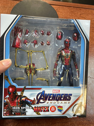 Iron Spider-Man Endgame Ver. (Medicom Mafex, Avengers Endgame) SEALED - Bitz & Buttons