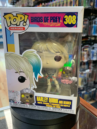Harley Quinn and Beaver #308 (Funko Pop, DC Comics) - Bitz & Buttons
