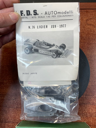 Ligier JS9 N. 76 1977 1:43 (FDS Automodelli, Metal Kit) *NEW* - Bitz & Buttons
