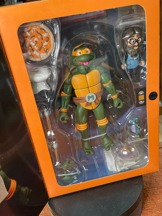 Michelangelo Pizza Club (Teenage Ninja Turtles, TMNT, Neca) SEALED - Bitz & Buttons