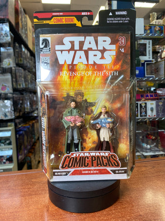 Obi-wan Kenobi & Bail Organa #4 (Star Wars Comic Packs, Dark Horse, Hasbro) SEALED - Bitz & Buttons