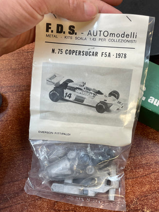 Copersucar F5A 1978 N. 75 1:43 (FDS Automodelli, Metal Kit) *NEW* - Bitz & Buttons