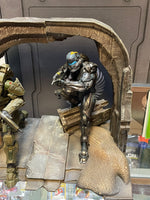 Master Chief & Spartan Locke PVC Statue (Halo 5 Guardians Limited Collector’s Edition) COMPLETE