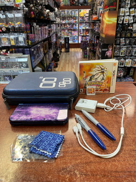 Nintendo 3DS XL Galaxy with Pokemon Sun (Nintendo, Video Game) **TESTED WORKING** (Copy)