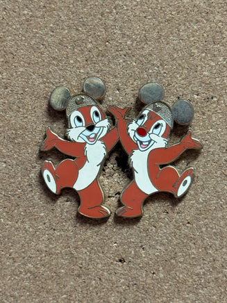 Gold Ears Chip & Dale   (Walt Disney World, Pin Traders) - Bitz & Buttons